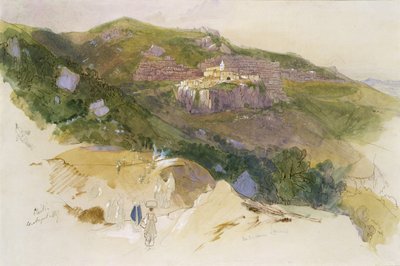 Staiti, Sicily, 1847 by Edward Lear